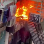 BAKIRKÖY'DE 6 KATLI OTELDE YANGIN: 12 YARALI