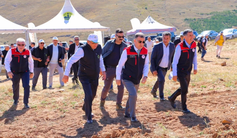 BAYBURT'TA TIBBİ VE AROMATİK BİTKİ ÜRETİMİ İÇİN 320 MİLYON LİRALIK YATIRIM