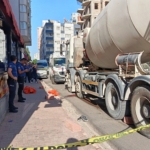 BETON MİKSERİNİN EZDİĞİ BİR KİŞİ HAYATINI KAYBETTİ