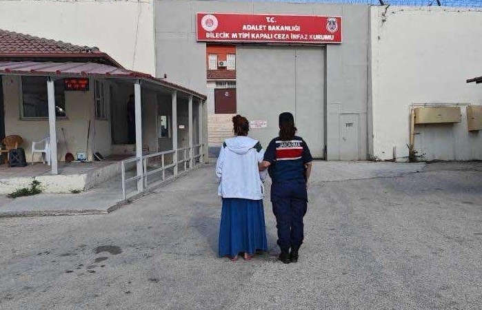 BİLECİK'TE 5 YIL 9 AY HAPİS CEZASI OLAN KADIN YAKALANDI