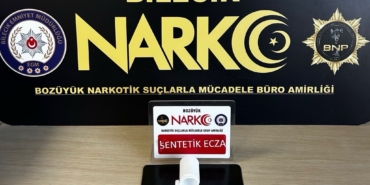 BİLECİK'TE ŞEHİRLERARASI OTOBÜSTE UYUŞTURUCU OPERASYONU