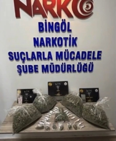 BİNGÖL'DE 43 ŞÜPHELİ YAKALANDI