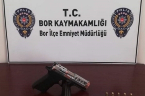 BOR'DA SİLAH OPERASYONU: 2 ŞÜPHELİ TUTUKLANDI