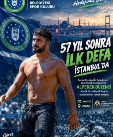 BÜYÜKŞEHİR GÜREŞÇİSİ TARİHİ ER MEYDANINDA