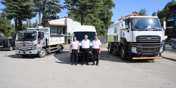 ÇAMELİ BELEDİYESİNİN ARAÇ FİLOSU GÜÇLENİYOR