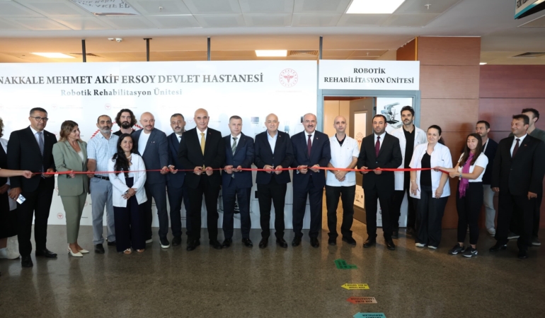 ÇANAKKALE DEVLET HASTANESİ'NE ROBOTİK YÜRÜME CİHAZI