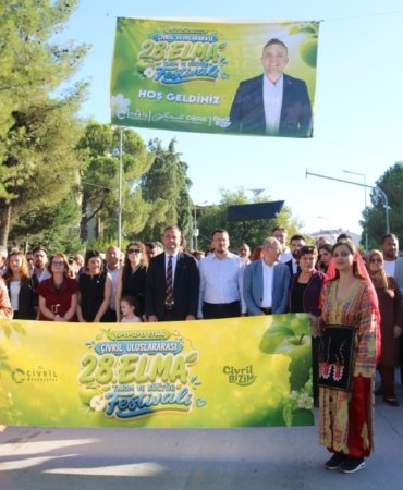ÇİVRİL'DE 28. ELMA FESTİVALİ COŞKUSU BAŞLADI