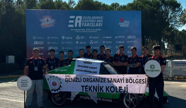 DOSTEK KOLEJİ TEKNOFEST'TE TÜRKİYE 2. OLDU