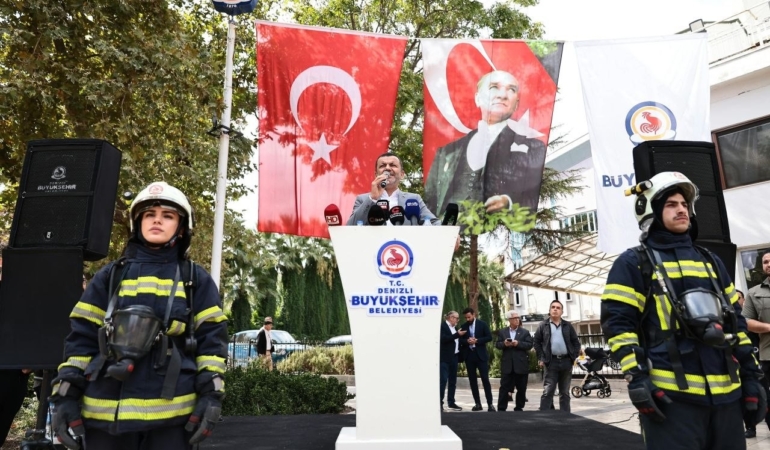 DENİZLİ'NİN ATEŞ SAVAŞÇILARI 312. YAŞINI COŞKUYLA KUTLADI