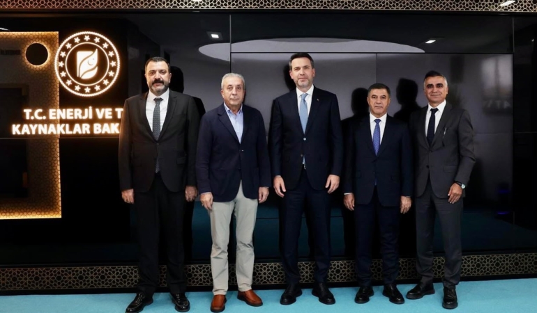 DİYARBAKIR'IN ENERJİ TALEPLERİ BAKAN BAYRAKTAR'A İLETİLDİ