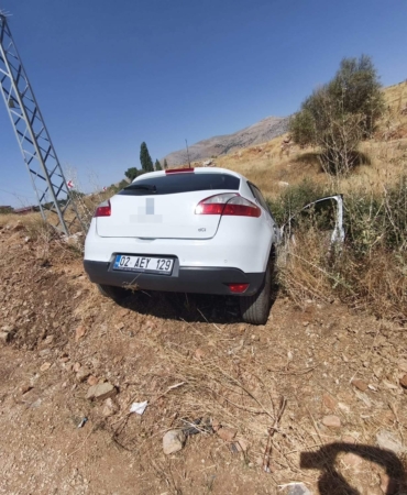 DOĞANŞEHİR'DE TRAFİK KAZASI: 2 YARALI