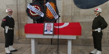 EDİRNE'DE KIBRIS GAZİSİ ÖZBEK, ASKERİ TÖRENLE UĞURLANDI
