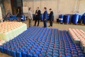 ELAZIĞ'DAKİ GAZİ MTAL GÜNLÜK 10 TON TEMİZLİK MALZEMESİ ÜRETİYOR