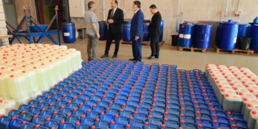 ELAZIĞ'DAKİ GAZİ MTAL GÜNLÜK 10 TON TEMİZLİK MALZEMESİ ÜRETİYOR