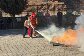 FETHİYE HUZUREVİ PERSONELİNE YANGIN GÜVENLİĞİ EĞİTİMİ VERİLDİ