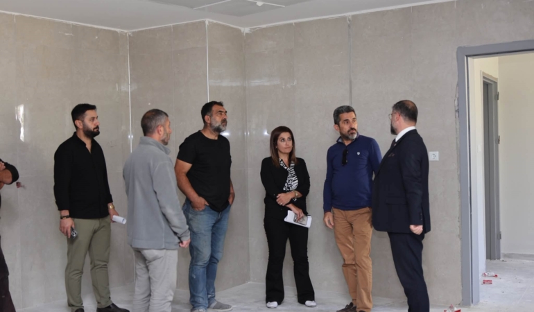 FİZİK TEDAVİ VE REHABİLİTASYON HASTANESİNDE ÇALIŞMALAR SÜRÜYOR