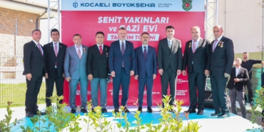 GEBZE ŞEHİT YAKINLARI VE GAZİ EVİ HİZMETE AÇILDI