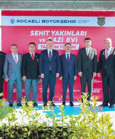 GEBZE ŞEHİT YAKINLARI VE GAZİ EVİ HİZMETE AÇILDI