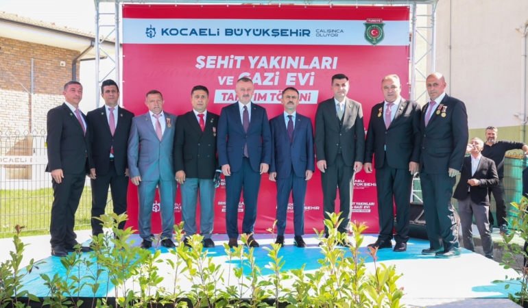 GEBZE ŞEHİT YAKINLARI VE GAZİ EVİ HİZMETE AÇILDI