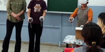 GÜRPINAR'DA ÖĞRENCİLER BİLİM VE TEKNOLOJİYLE BULUŞTU
