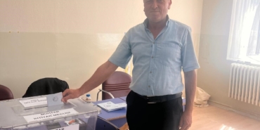 HİSARCIK KÖYÜNDE MUHTARLIK İÇİN SANDIK KURULDU