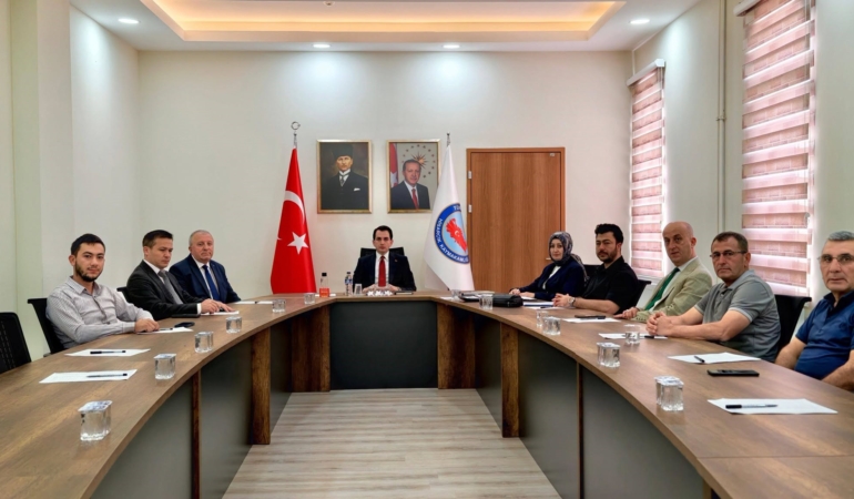 HİSARCIK'TA SOSYAL YARDIMLAR DEĞERLENDİRİLDİ