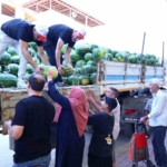 ÜRETİCİNİN KARPUZU BÜYÜKŞEHİR ELİYLE İHTİYAÇ SAHİBİNE ULAŞTIRILIYOR ÇAVUŞOĞLU: "SOSYAL BELEDİYECİLİK ANLAYIŞINI GÜÇLENDİRİYORUZ"