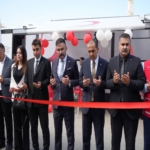 IĞDIR'A HAYIRSEVERLERİN DESTEĞİYLE KALICI KIZILAY KAN BAĞIŞI ARACI KAZANDIRILDI