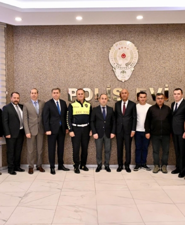 İL EMNİYET MÜDÜRÜ YILMAZ, GAZİLER İLE BİR ARAYA GELDİ