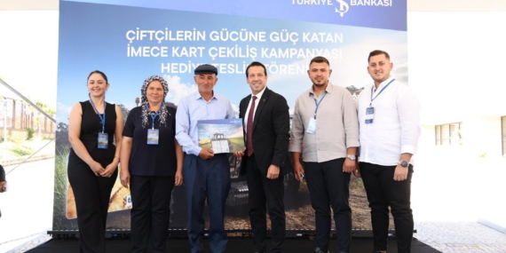 İŞ BANKASI'NDAN ÇİFTÇİLERE DEV DESTEK: "İMECEKART" ÇEKİLİŞİNDE ÖDÜLLER SAHİPLERİNİ BULDU