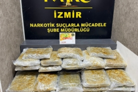 İZMİR'DE ZEHİR TACİRLERİNE İKİLİ DARBE: KİLOLARCA ZEHİR ELE GEÇİRİLDİ