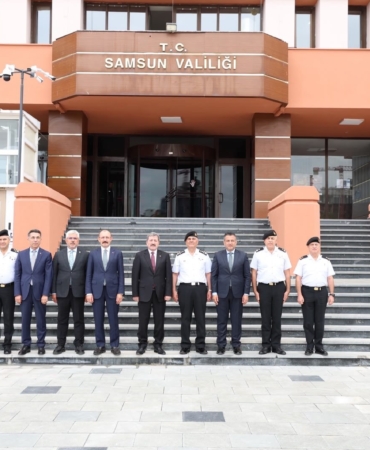 JANDARMA GENEL KOMUTANI ÇARDAKCI SAMSUN'DA