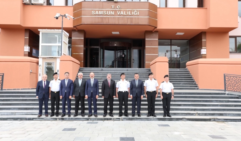 JANDARMA GENEL KOMUTANI ÇARDAKCI SAMSUN'DA