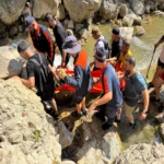 KAHRAMANMARAŞ'TA KANYONDA YARALANAN VATANDAŞ KURTARILDI