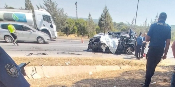 Kahramanmaraş’ta trafik kazası: Sulama tankerine çarpan otomobilin sürücüsü hayatını kaybetti