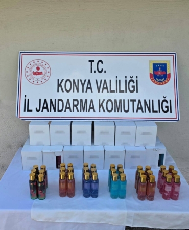 KONYA'DA 186 BİN MAKARON VE 240 KAÇAK PARFÜM ELE GEÇİRİLDİ