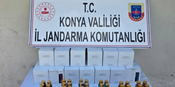 KONYA'DA 186 BİN MAKARON VE 240 KAÇAK PARFÜM ELE GEÇİRİLDİ
