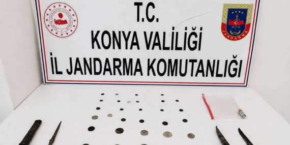 KONYA'DA TARİHİ ESER OPERASYONU