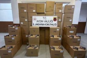 KÖŞK'TE DURDURULAN ARAÇTAN 630 BİN KAÇAK MAKARON ÇIKTI