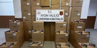 KÖŞK'TE DURDURULAN ARAÇTAN 630 BİN KAÇAK MAKARON ÇIKTI