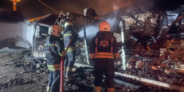 KULU'DA MÜSTAKİL EVDE YANGIN