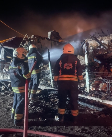 KULU'DA MÜSTAKİL EVDE YANGIN