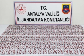 MANAVGAT'TA 3 BİN SENTETİK HAP ELE GEÇİRİLDİ