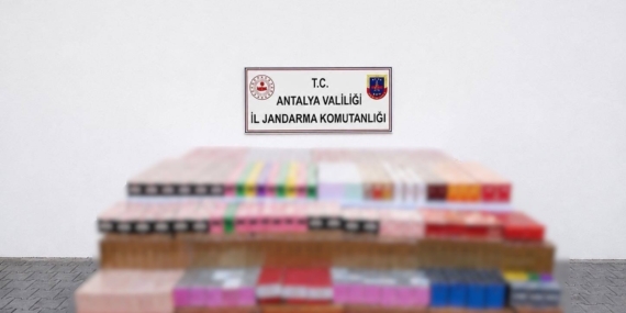 MANAVGAT'TA 3 MİLYON 950 BİN LİRALIK GÜMRÜK KAÇAĞI ÜRÜN ELE GEÇİRİLDİ