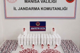 MANİSA'DA 11 BİN 214 ADET SENTETİK HAP ELE GEÇİRİLDİ