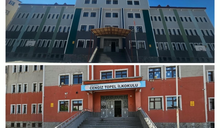 PATNOS'TA OKULLAR EĞİTİM ÖĞRETİM YILINA YENİLENEN YÜZÜYLE HAZIR