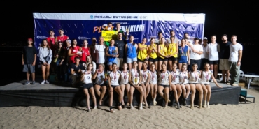 PLAJ ŞENLİKLERİ'NDE 539 SPORCU KIYASIYA YARIŞTI