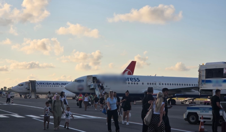 SAMSUN'DA 8 AYDA 1 MİLYON 137 BİN KİŞİ HAVAYOLU HİZMETİ ALDI
