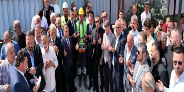 SAMSUN'DA 'KADIKÖY KENTSEL DÖNÜŞÜM PROJESİ'NİN TEMELİ ATILDI