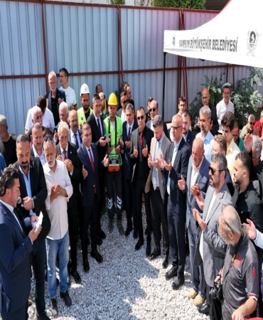 SAMSUN'DA 'KADIKÖY KENTSEL DÖNÜŞÜM PROJESİ'NİN TEMELİ ATILDI